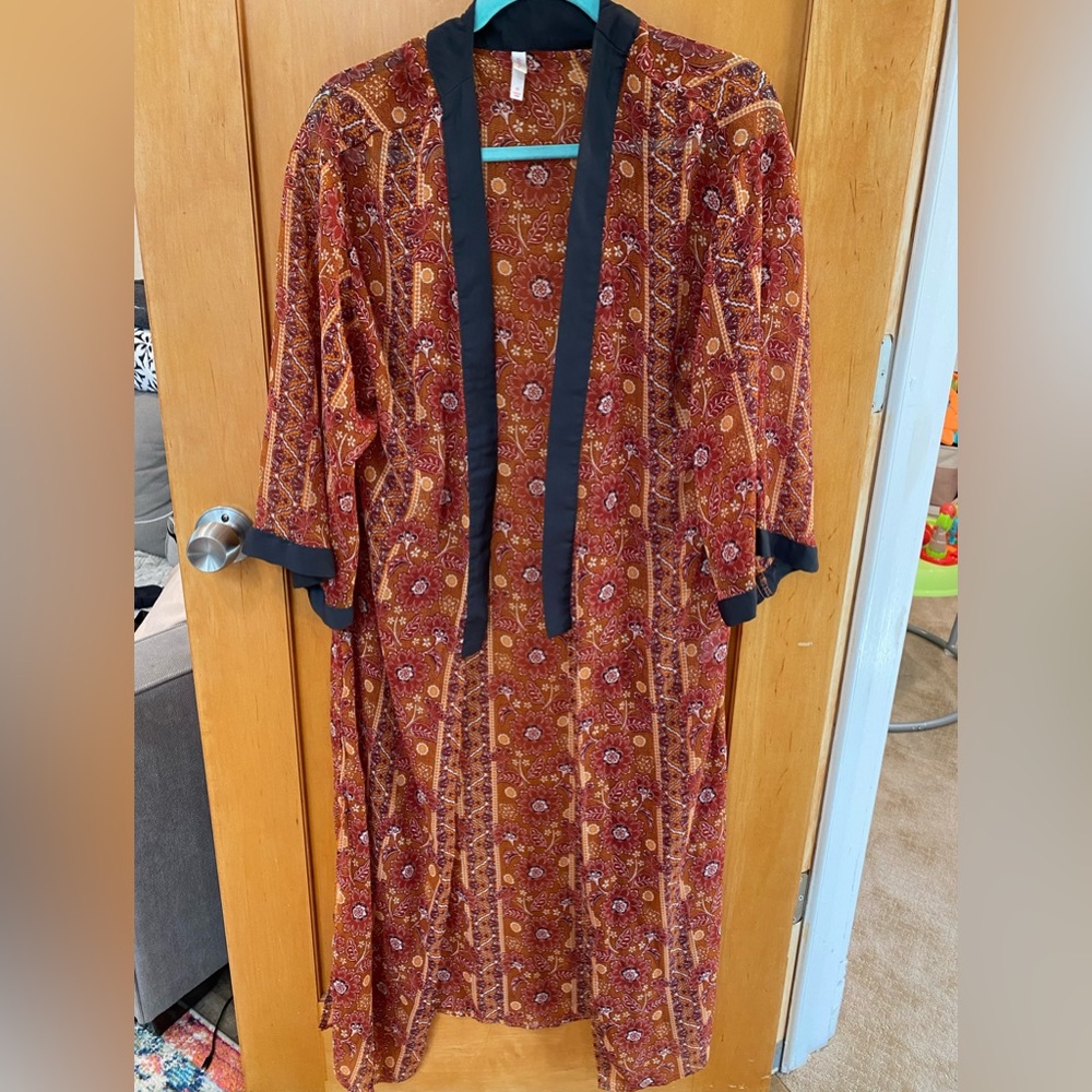 Printed Kimono